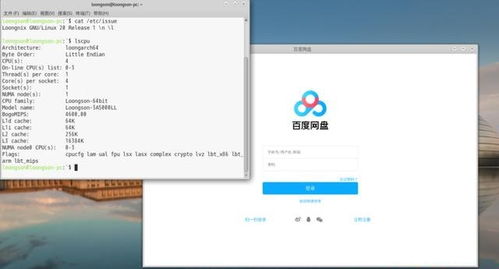 龍芯中科 網(wǎng)盤與loongarch架構(gòu)平臺成功適配