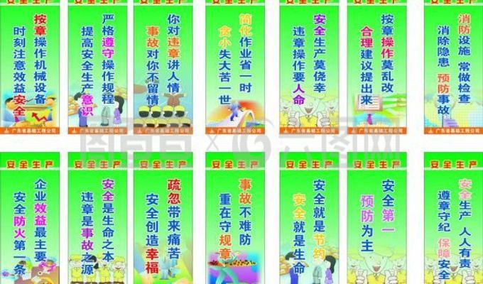 建筑工地安全標(biāo)語圖片